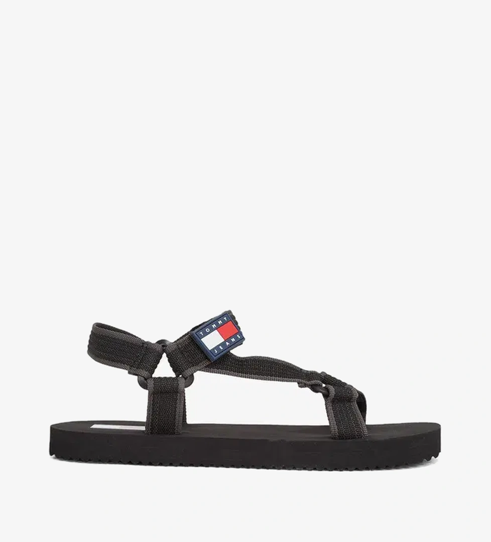 Tommy Hilfiger Tommy Hilfiger Casual Erkek Siyah Sandalet model görseli