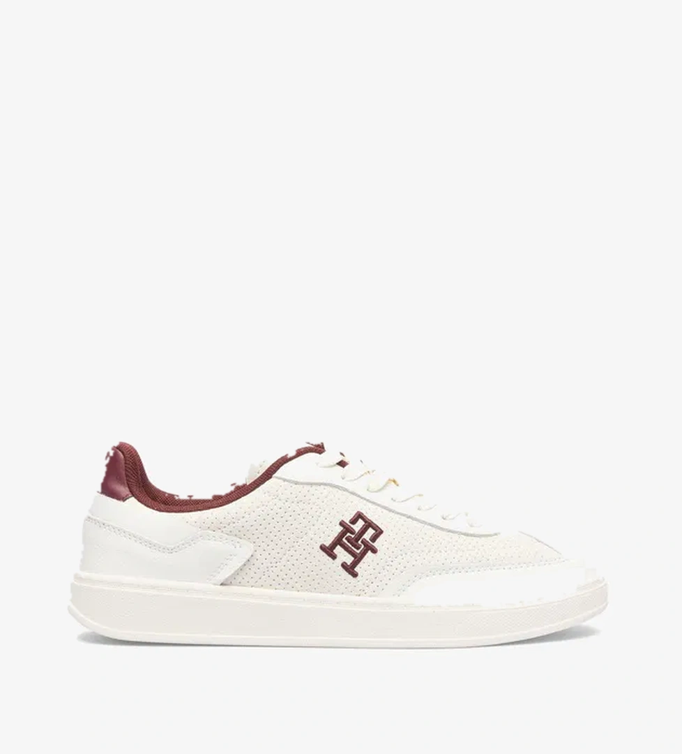 Tommy Hilfiger Th Heritage Perf Kadın Beyaz Sneaker - Görsel 1