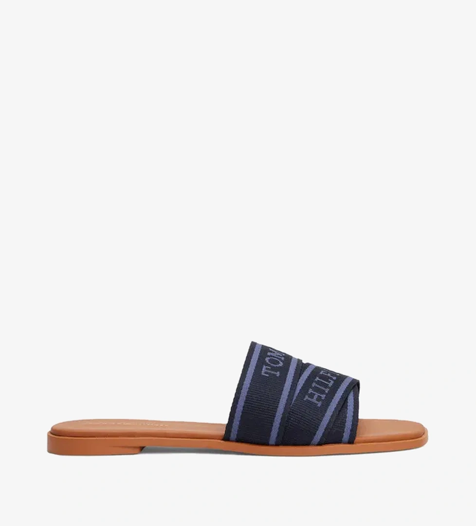 Tommy Hilfiger Tommy Hilfiger Webbing Kadın Lacivert Sandalet model görseli