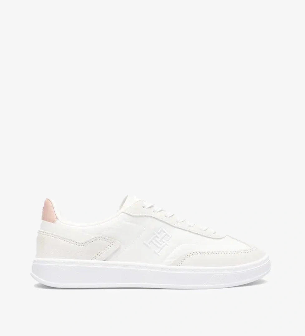 Tommy Hilfiger Th Heritage Kadın Beyaz Sneaker - Görsel 1