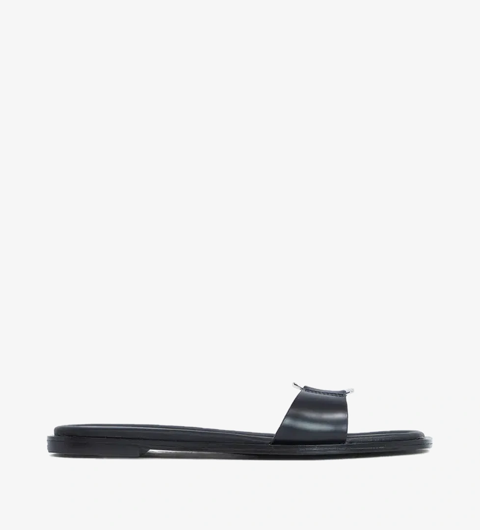 Calvin Klein Calvin Klein Flat Slide Big Kadın Siyah Terlik model görseli