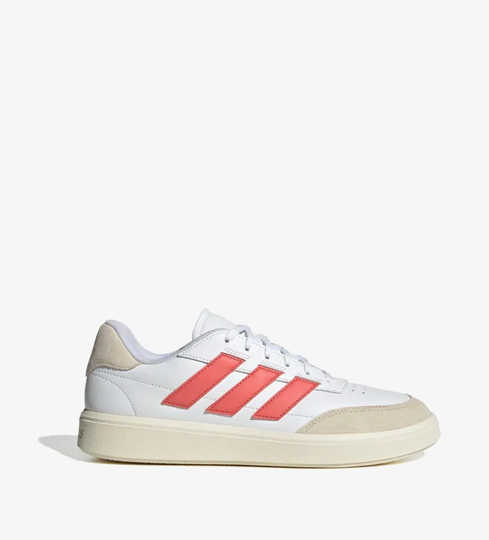 adidas Courtblock Erkek Beyaz Spor Ayakkabı - Görsel 1