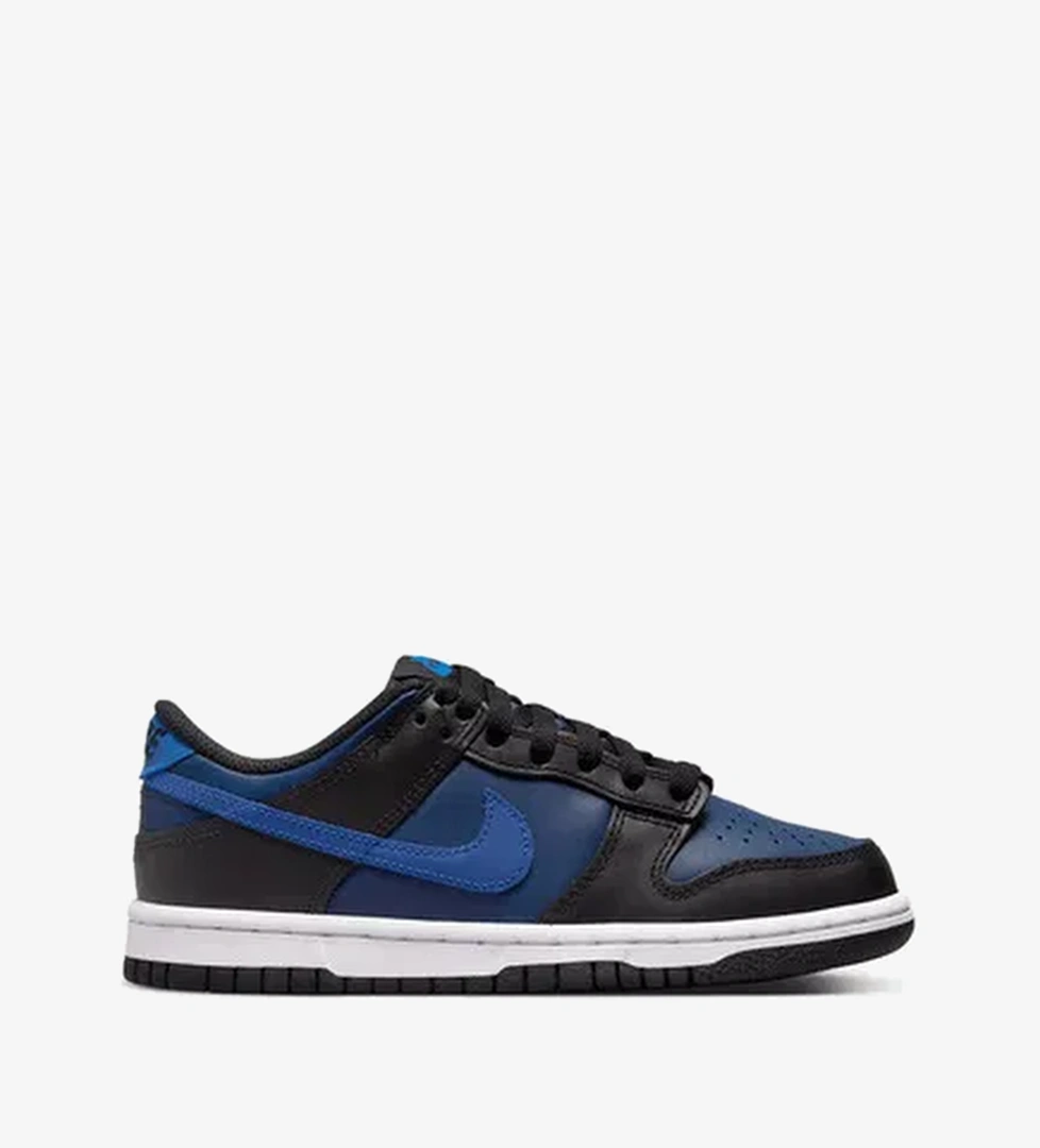 Nike Dunk Low Çocuk Lacivert Siyah Spor Ayakkabı - Görsel 1