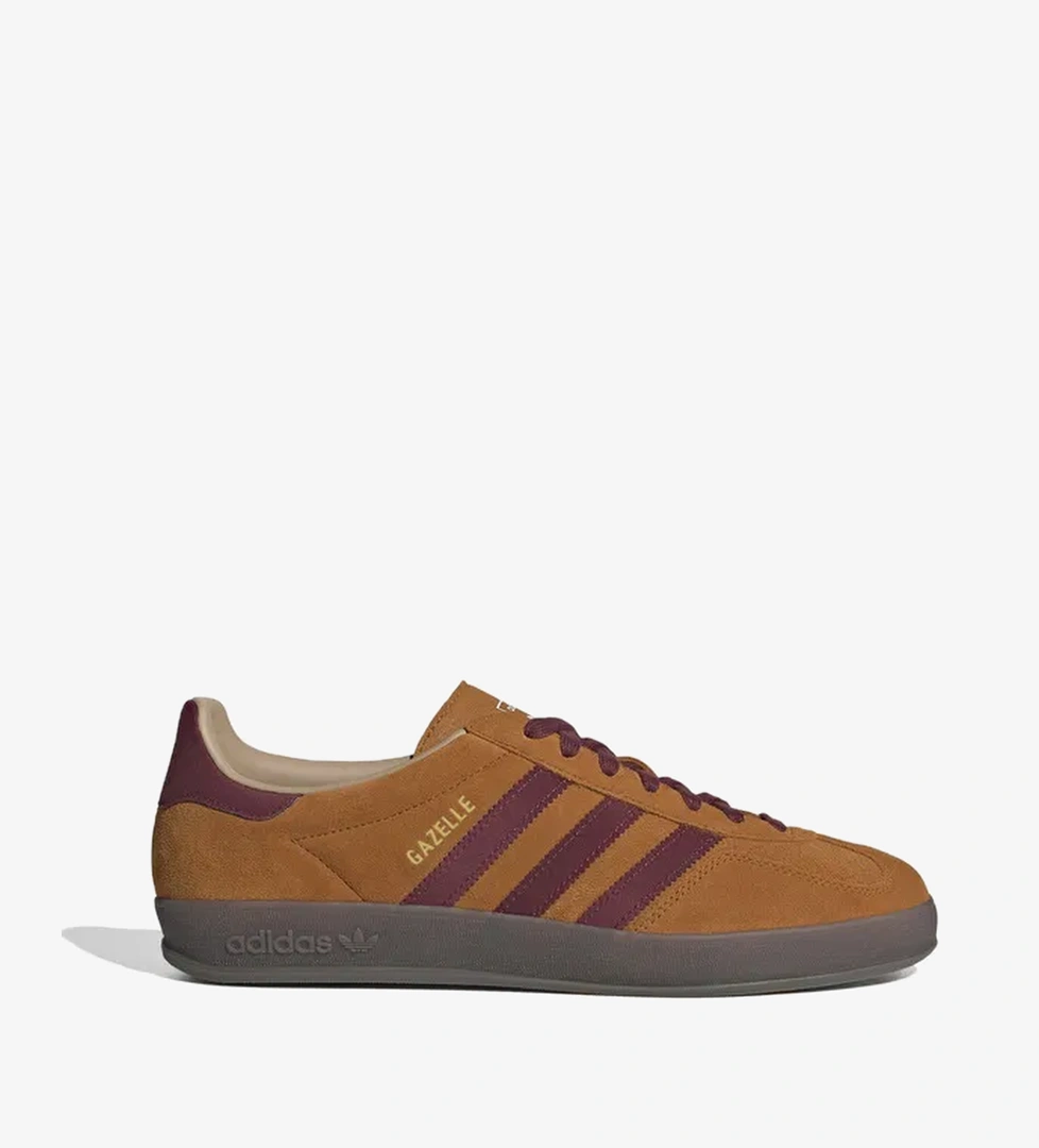 adidas Gazelle Indoor Erkek Kahverengi Sneaker - Görsel 1