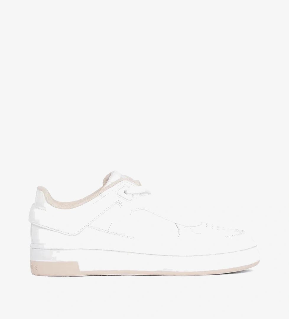 Calvin Klein Beyaz Calvin Klein Basket Cupsole