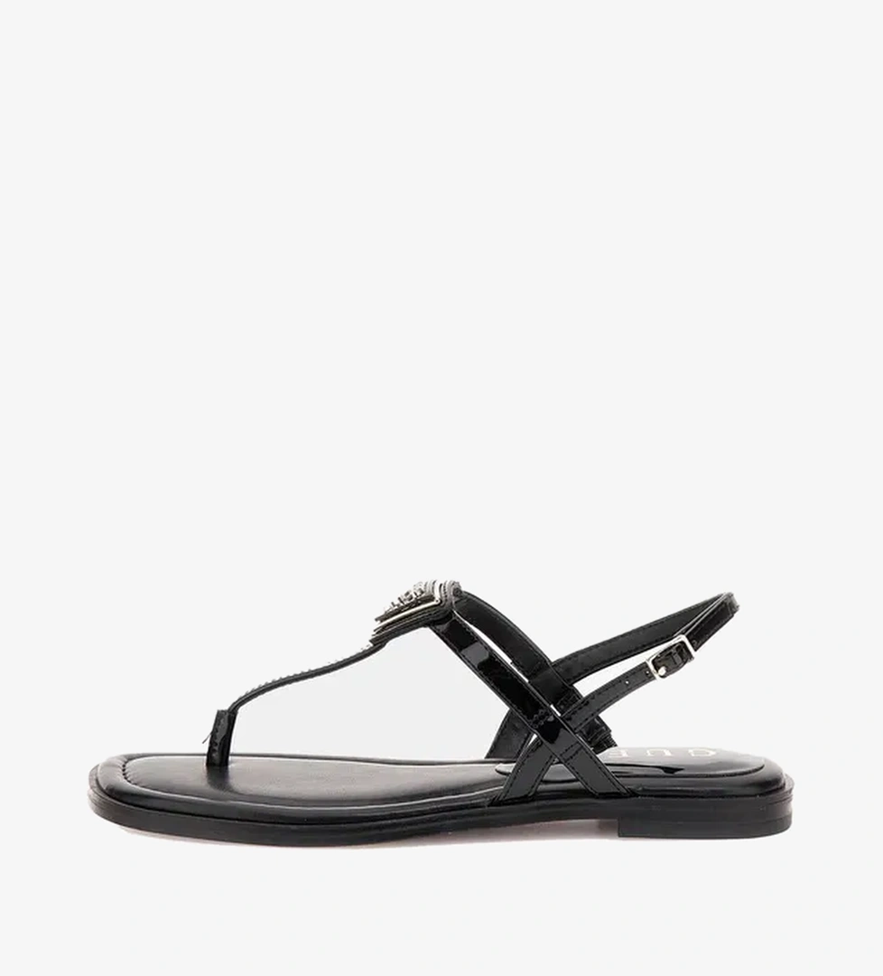 Guess Guess Rainey 4 Patent Kadın Siyah Sandalet model görseli