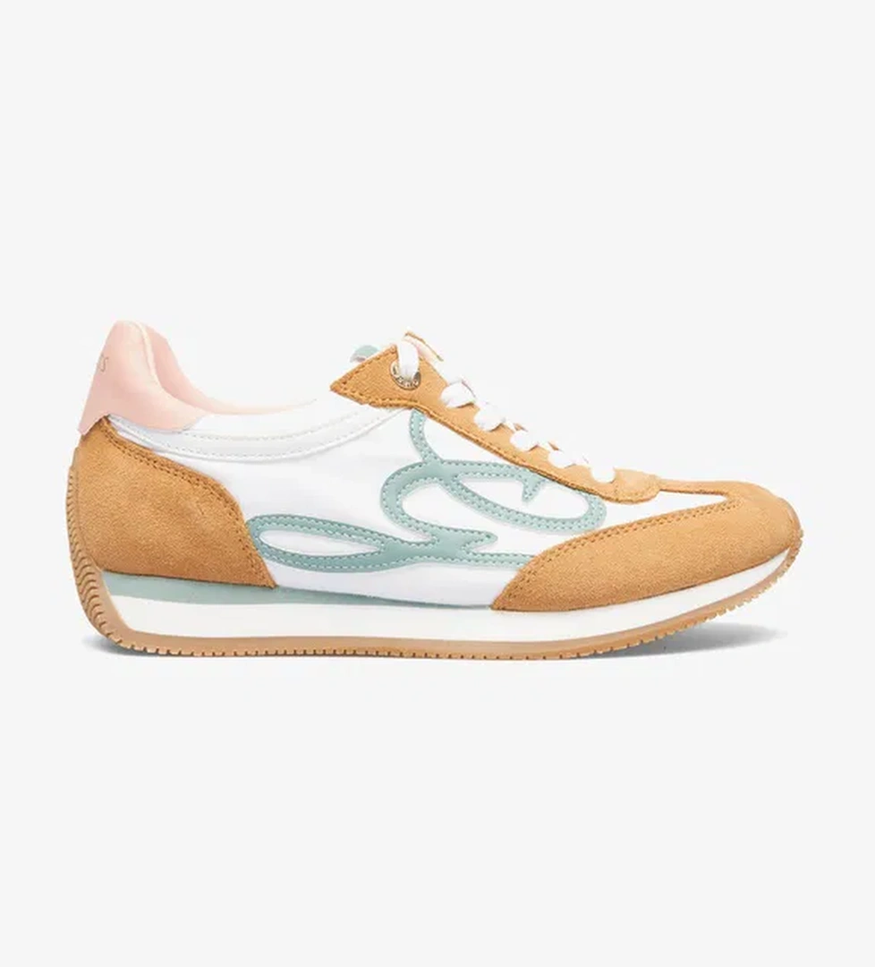 Guess Guess Skroll Suede Kadın Pembe Sneakers model görseli