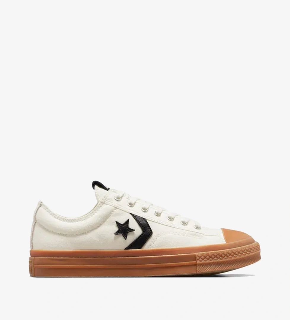 Converse Star Player 76 Unisex Krem Sneaker - Görsel 1