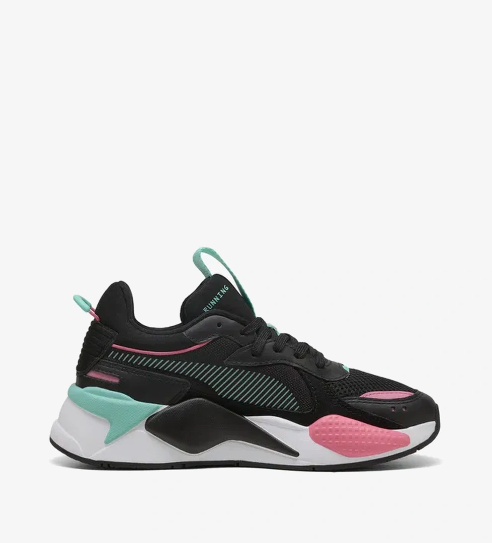 Puma Puma Rs-x Reinvention Kadın Pembe/yeşil/siyah Siyah Spor Ayakkabı model görseli