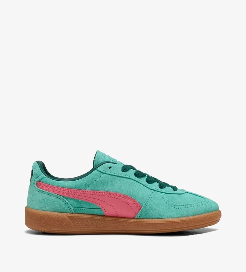 Puma Palermo Kadın Yeşil Deri Spor Ayakkabı