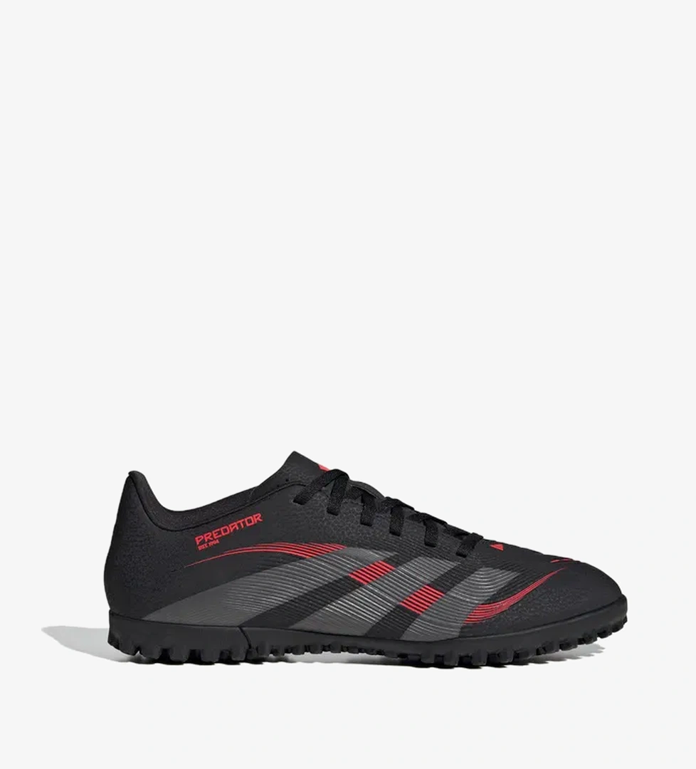 adidas Predator Club Erkek Siyah Halı Saha Kramponu - Görsel 1