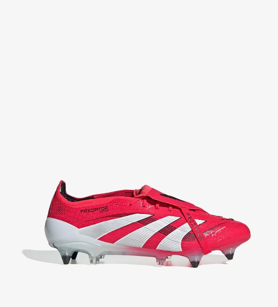adidas Predator Pro Fold Over Tongue Mg Erkek Kırmızı Çim Saha Kramponu - Görsel 1