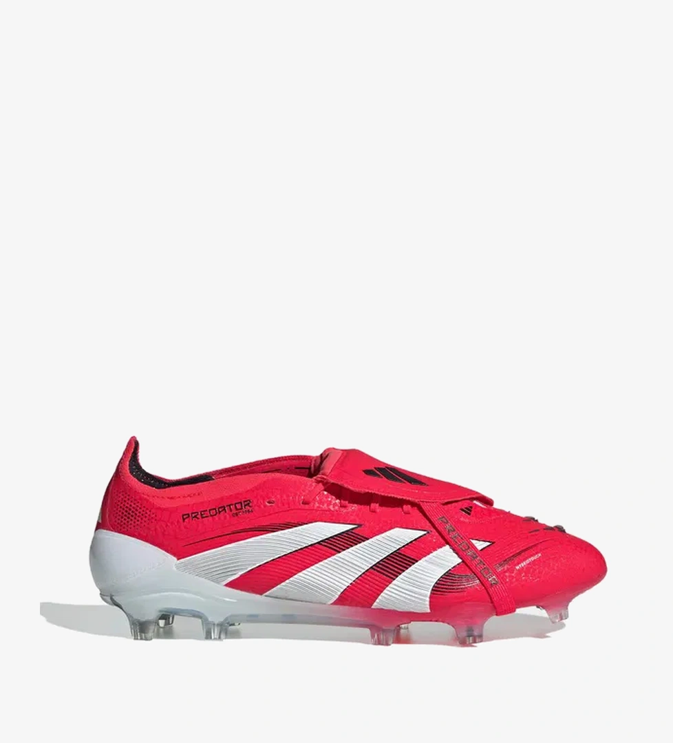 adidas Predator Elite Fold Over Tongue Erkek Kırmızı Çim Saha Kramponu - Görsel 1
