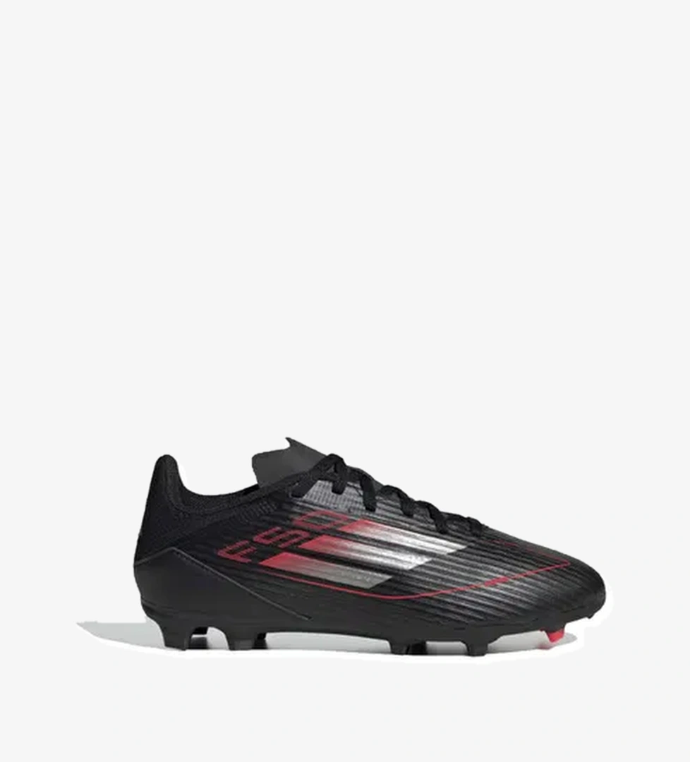 adidas F50 League Çocuk Siyah Çim Saha Kramponu - Görsel 1