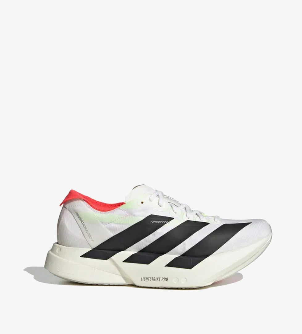 adidas Adizero Adios Pro 4 Kadın Beyaz Koşu Ayakkabısı - Görsel 1