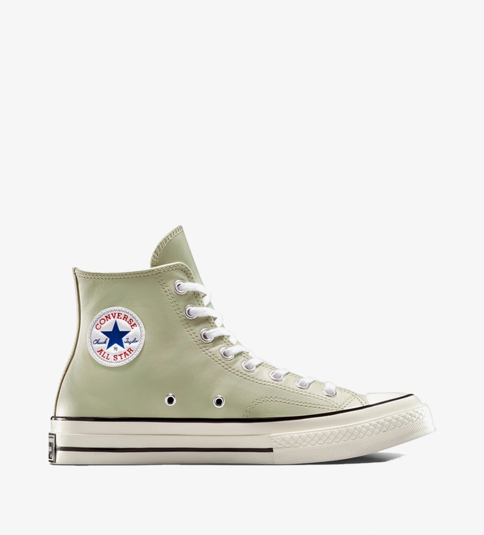 Converse Yeşil Converse Chuck 70 Unisex Deri Sneaker