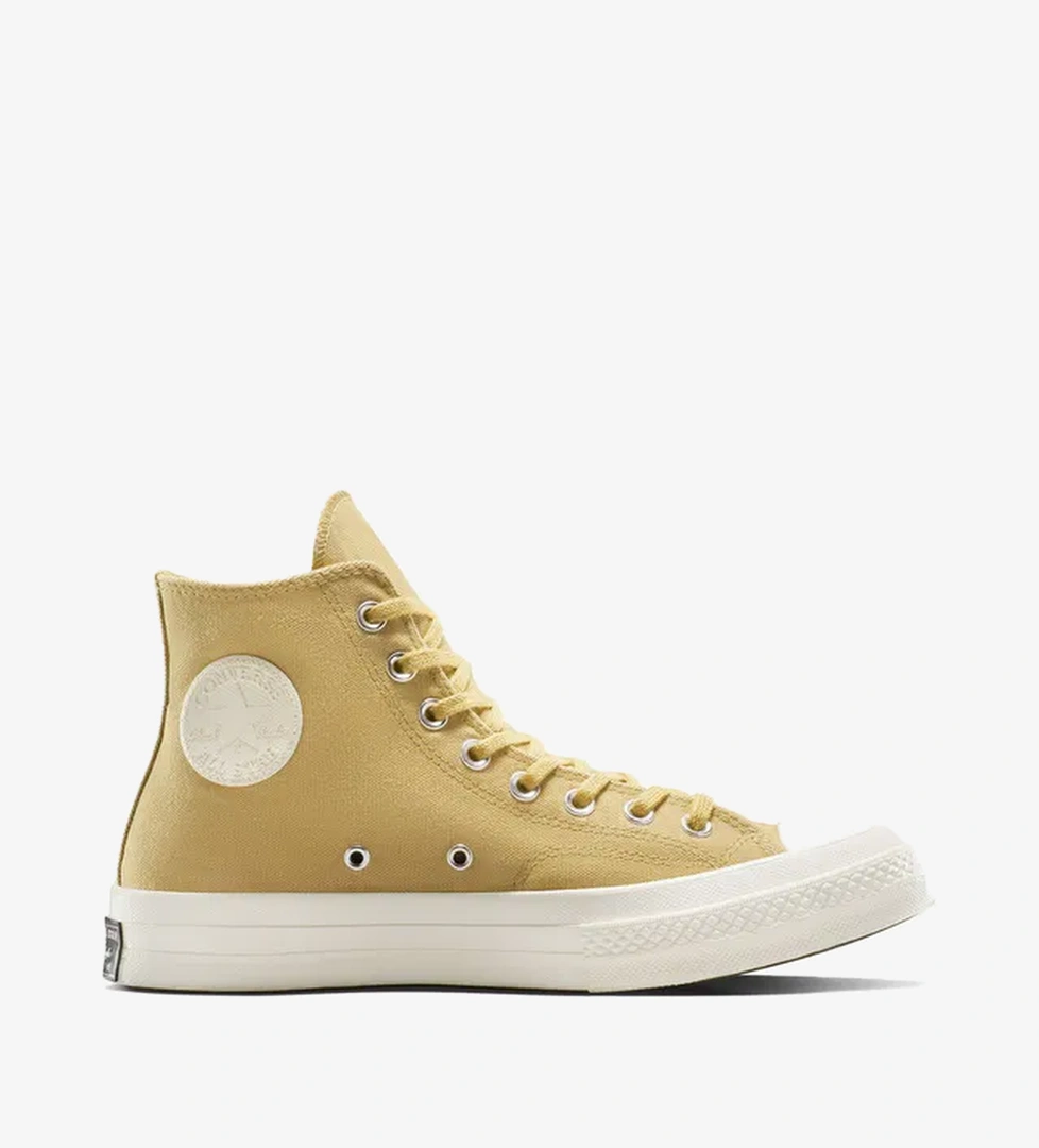 Converse Chuck 70 Texture Unisex Sarı Sneaker - Görsel 1