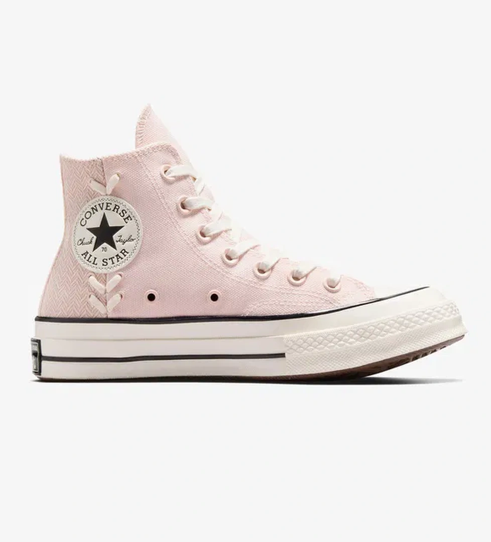 Converse Chuck 70 Crafted Laces Unisex Pembe Sneaker