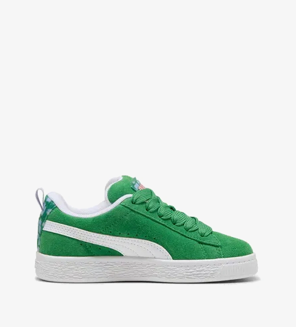 Puma Suede Xl Cats Club Ps Çocuk Yeşil Spor Ayakkabı