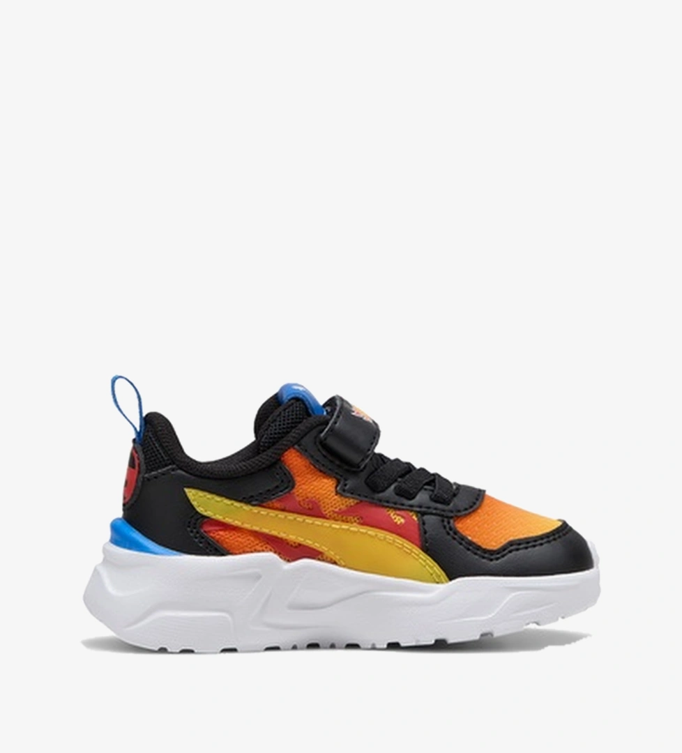 Puma Trinity Lite Hot Wheels AC INF Bebek Siyah Spor Ayakkabı