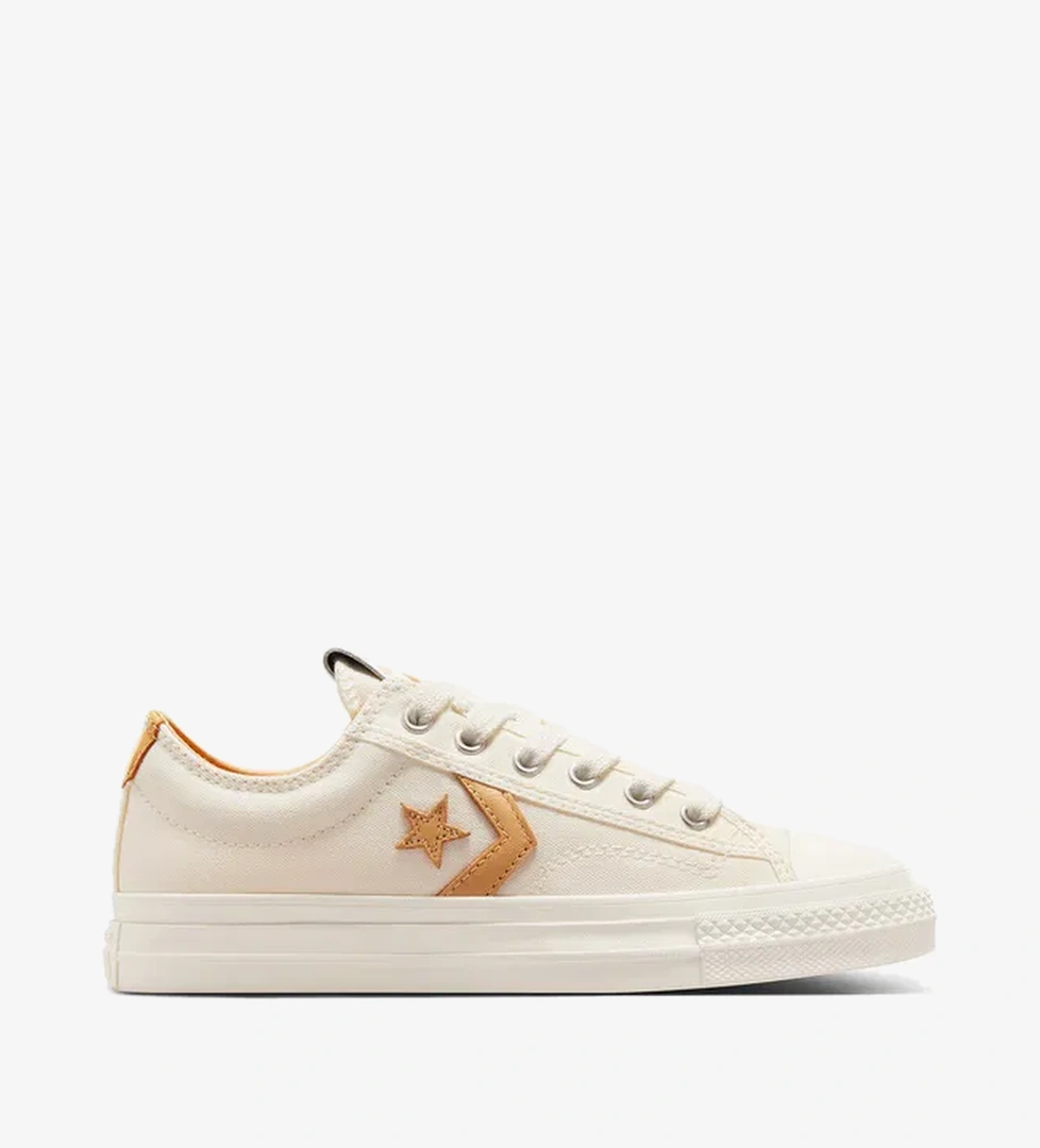 Converse Star Player 76 Unisex Krem Sneaker - Görsel 1