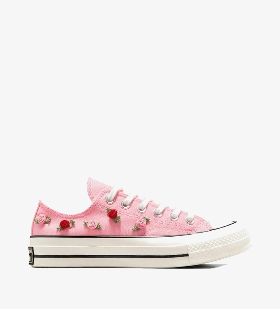 Converse Chuck 70 Roses Unisex Pembe Sneaker
