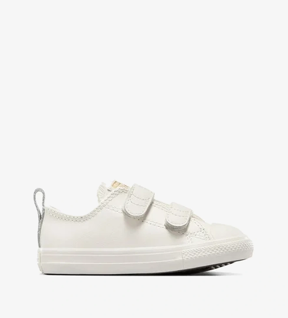 Converse Chuck Taylor All Star 2V Bebek Krem Deri Sneaker