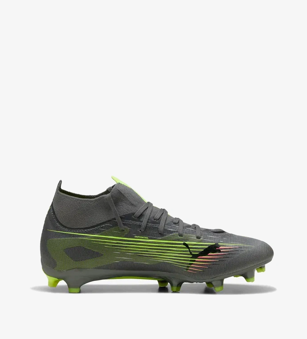 Puma Ultra 5 Match+ Fg/Ag Erkek Gri Çim Saha Kramponu - Görsel 1