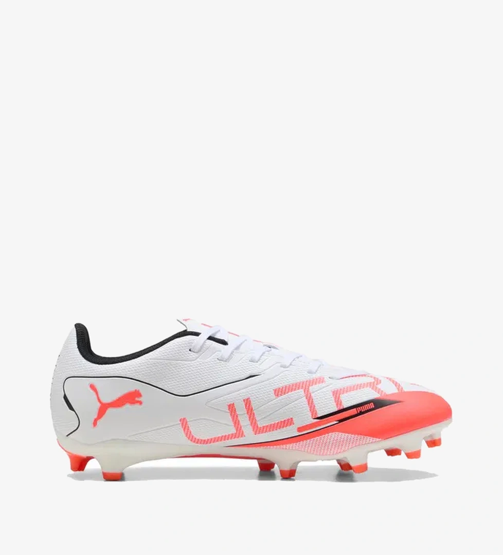 Puma Ultra 5 Play Fg/Ag Erkek Beyaz Çim Saha Kramponu - Görsel 1