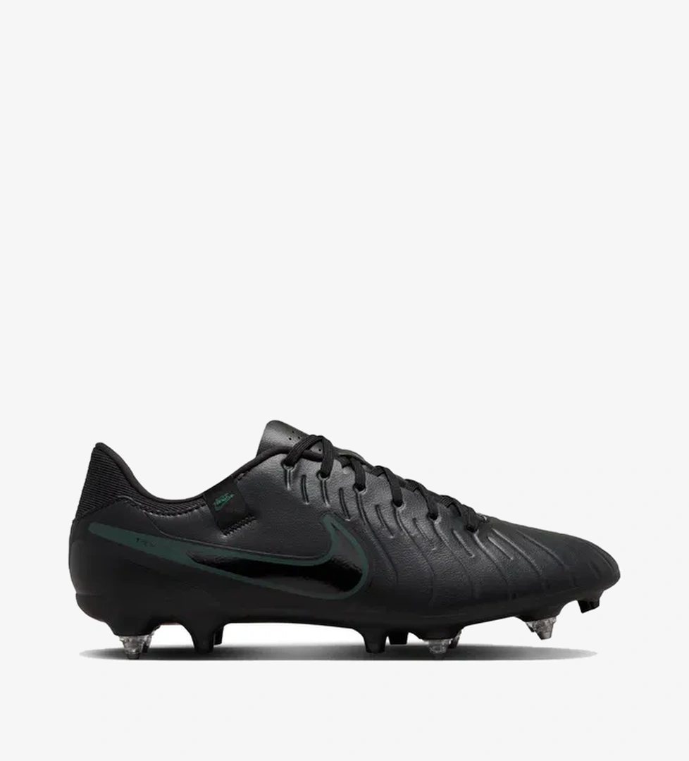 Nike Tiempo Legend 10 Academy Düşük Bilekli  Erkek Siyah Çim Saha Kramponu