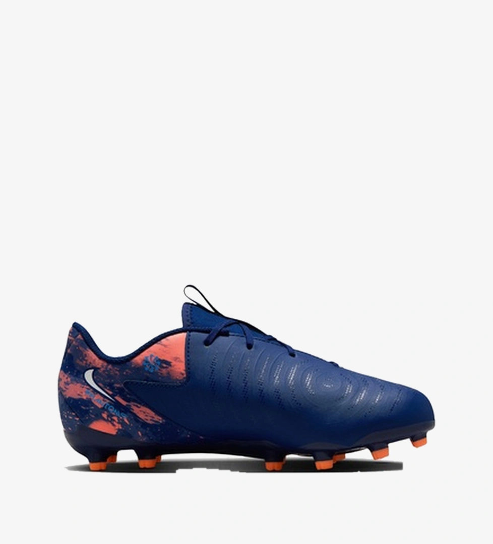 Nike Phantom GX 2 Academy Erling Haaland Çocuk Lacivert Çim Saha Kramponu