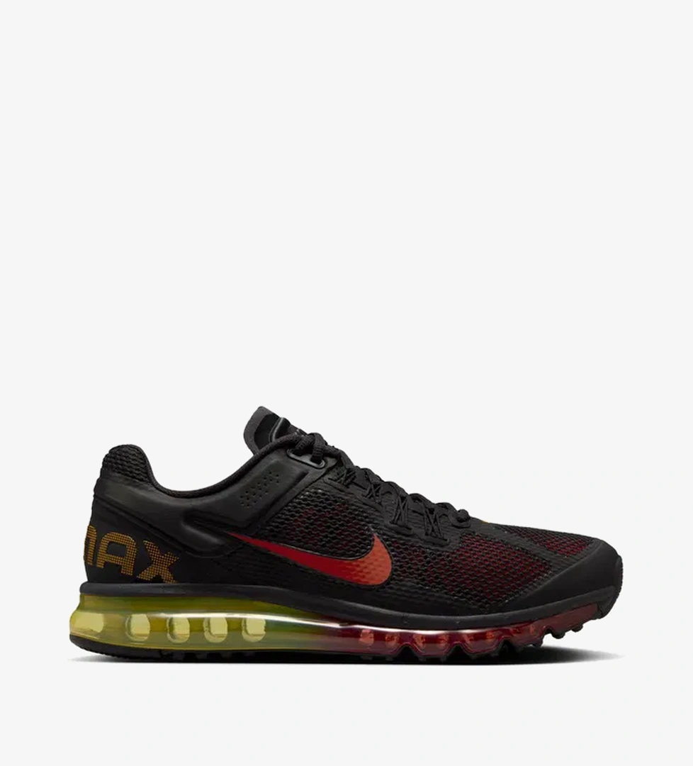 Nike Air Max 2013 Erkek Siyah Spor Ayakkabı