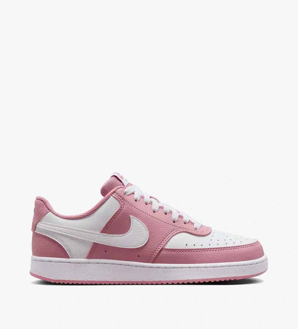 Nike Court Vision Low Next Nature Kadın Pembe Spor Ayakkabı - Görsel 1