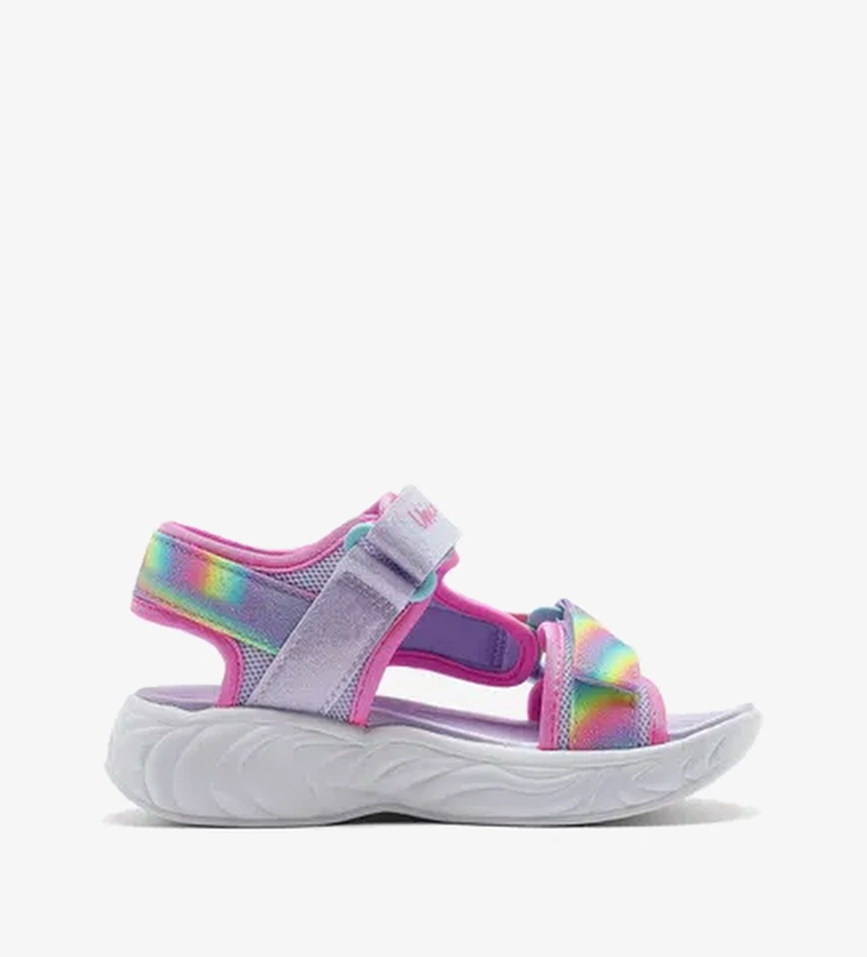 Skechers Unicorn Dreams Çocuk Mor Işıklı Sandalet