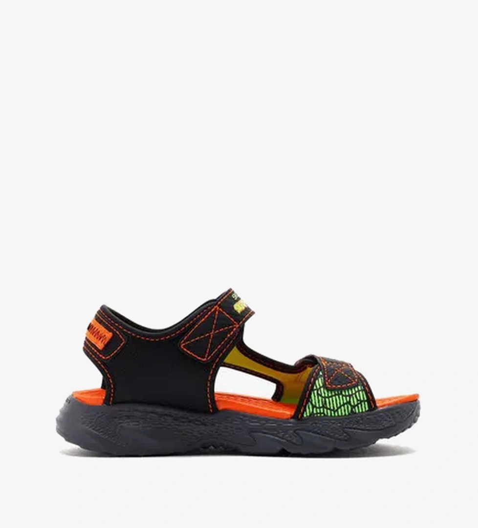 Skechers Lights Creature Splash Çocuk Siyah Sandalet - Görsel 1