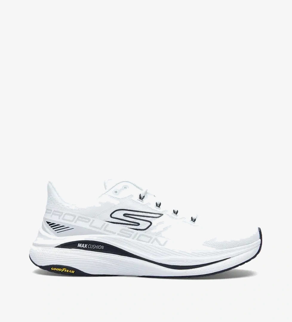 Skechers Max Cushioning Propulsion Erkek Beyaz Koşu Ayakkabısı - Görsel 1