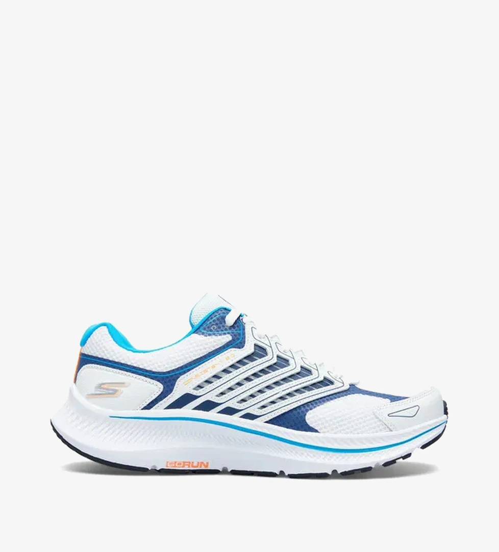 Skechers Go Run Consistent 2.0 - Retro Upgrade Erkek Gri Koşu Ayakkabısı