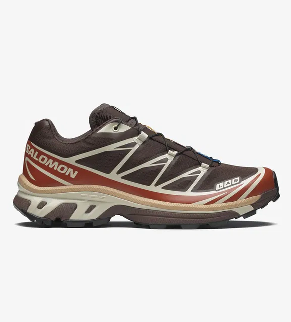 Salomon XT-6 Unisex Kahverengi Spor Ayakkabı - Görsel 1