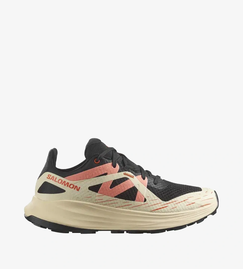Salomon Ultra Flow Kadın Bej/Siyah Koşu Ayakkabısı