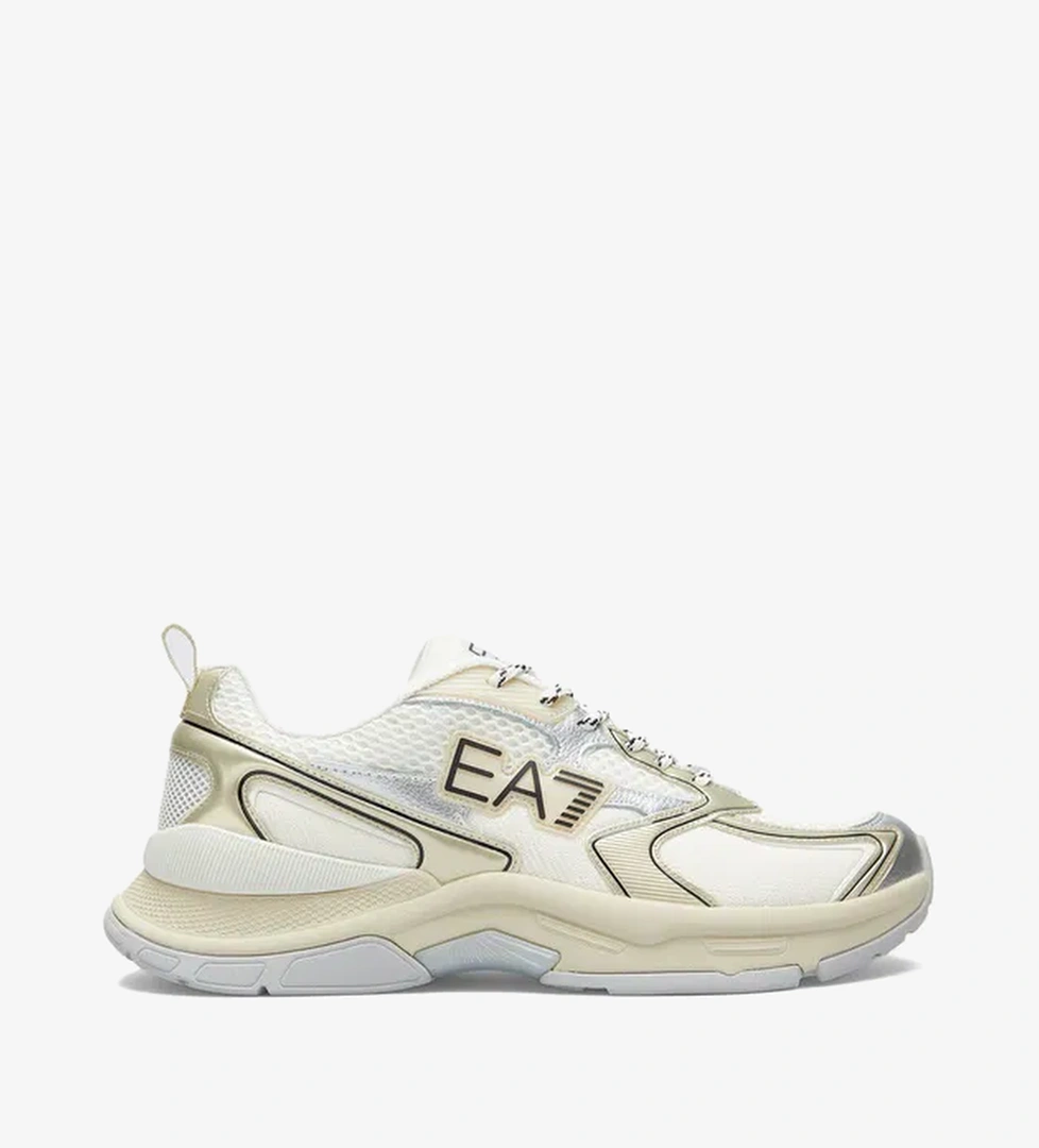 Ea7 Emporio Armani Predator Erkek Krem Spor Ayakkabı model görseli