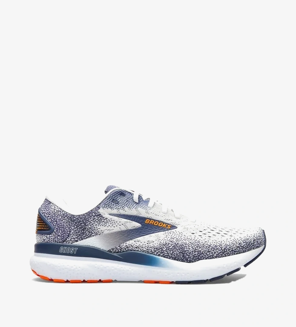 Brooks Ghost 16 Erkek Beyaz Koşu Ayakkabısı