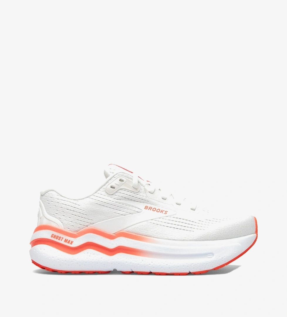 Brooks Ghost Max 2 Kadın Beyaz Koşu Ayakkabısı