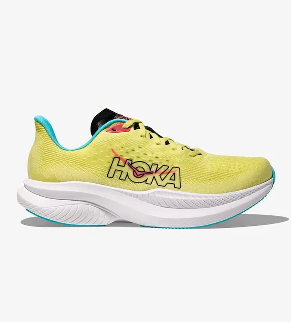 Hoka Hoka Mach 6 Erkek Sarı Yol Koşu Ayakkabısı model görseli