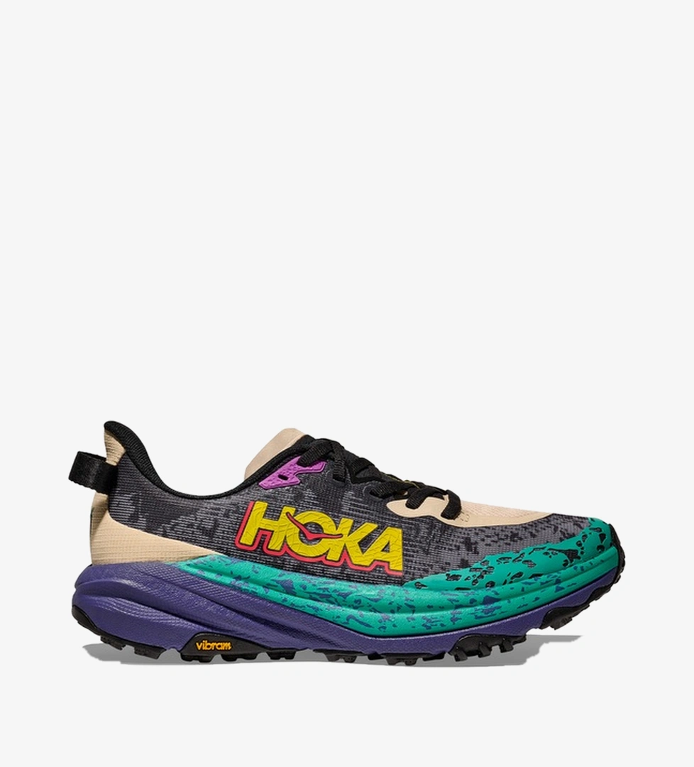 Hoka Hoka Speedgoat 6 Erkek Mor Arazi Koşu Ayakkabısı Occasion'da! Mor - 1. görsel