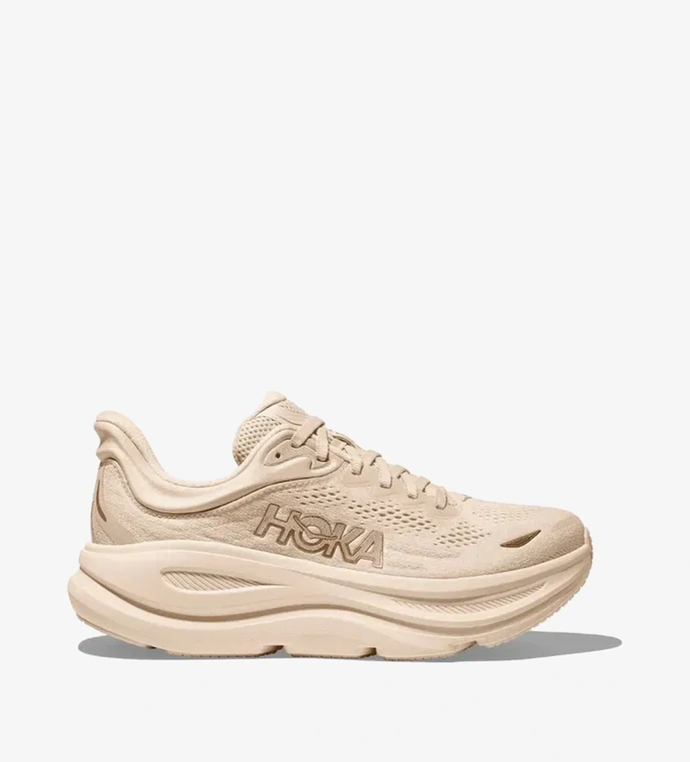 Hoka Bondi 9 Kadın Krem Yol Koşu Ayakkabısı