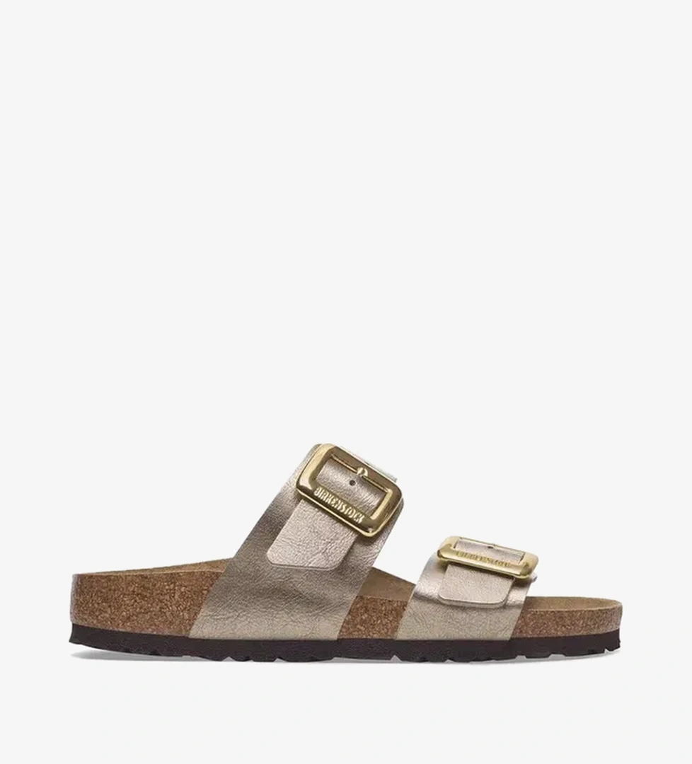 Birkenstock Sydney Cushion Buckle Bf Graceful Kadın Bej Terlik - Görsel 1