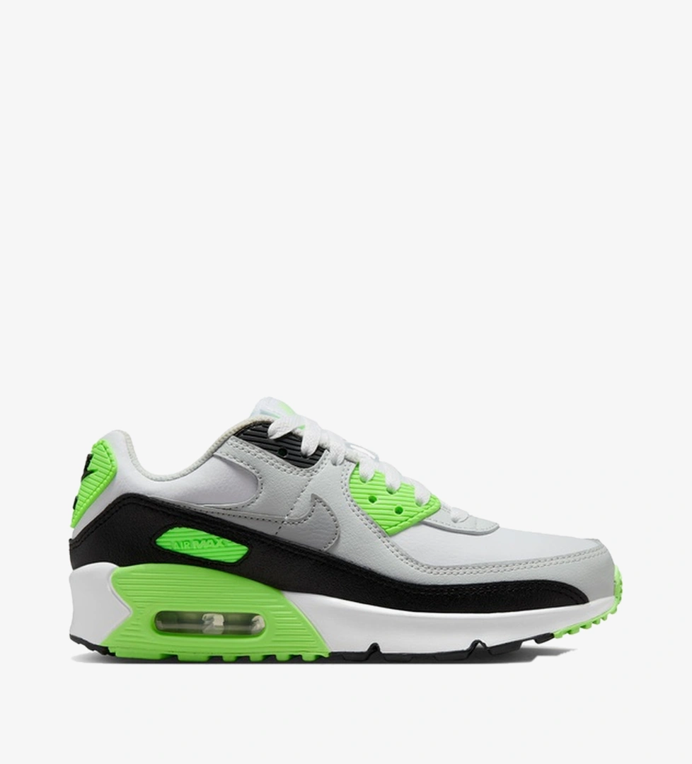 Nike Beyaz Nike Air Max 90 LTR Genç Çocuk Spor Ayakkabı