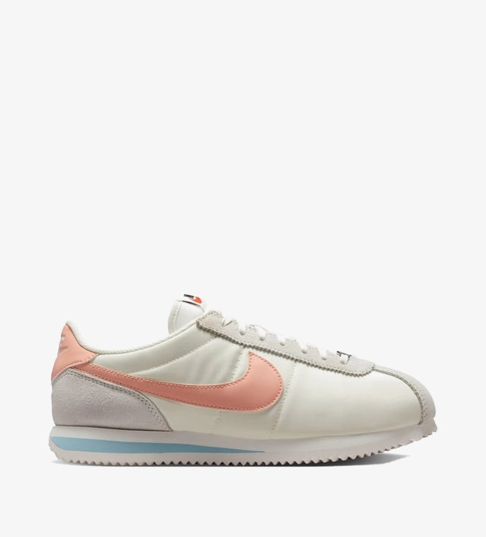 Nike Krem Nike Cortez Kadın Beyaz Sneaker
