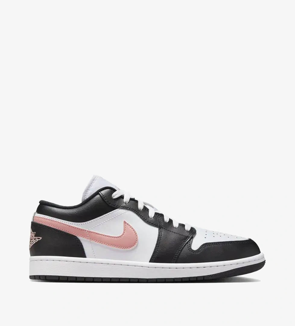 Nike Air Jordan 1 Low 'Rusty Pink' Erkek Siyah Sneaker - Görsel 1