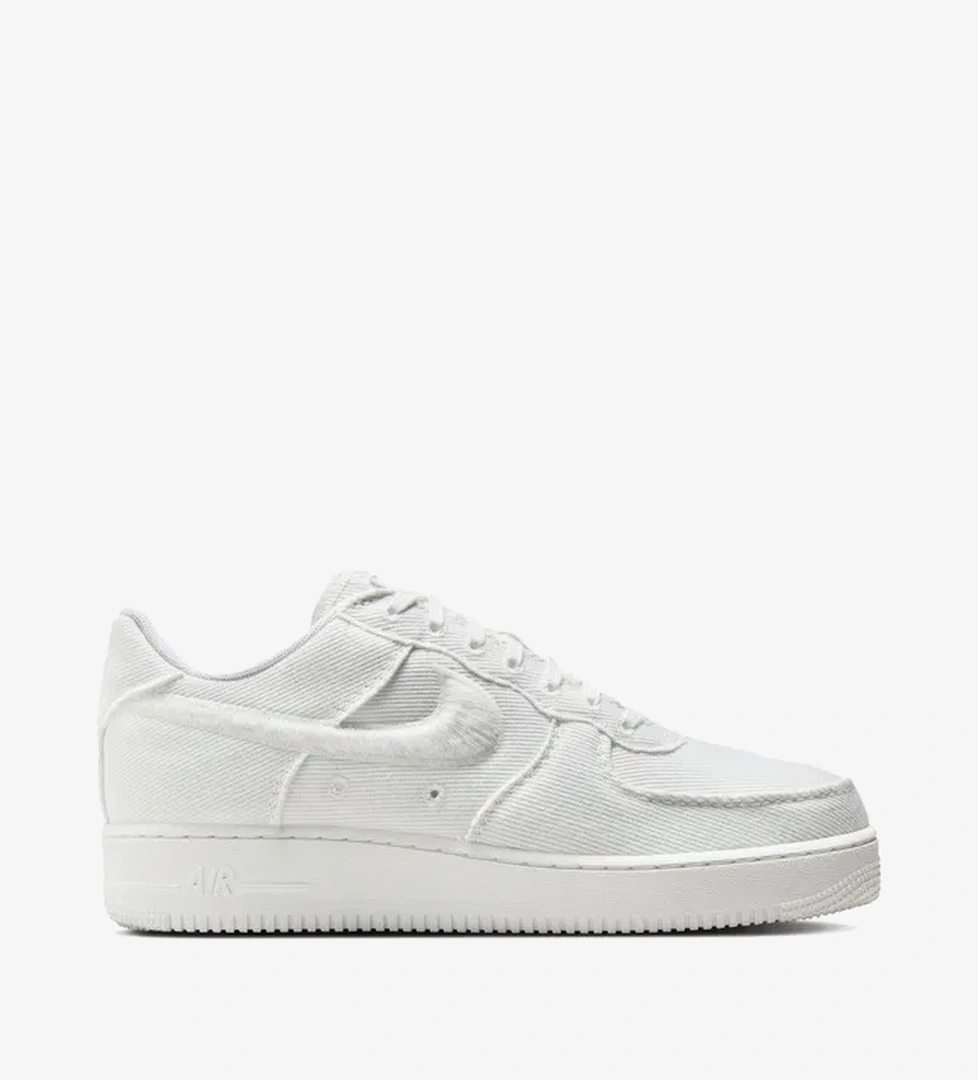 Nike Air Force 1 Low Canvas Erkek Beyaz Sneaker - Görsel 1